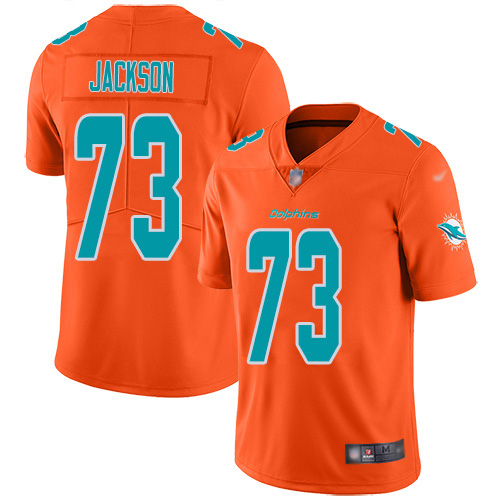 Nike Miami Dolphins #73 Austin Jackson Orange Youth Stitched NFL Limited Inverted Legend Jersey->youth nfl jersey->Youth Jersey
